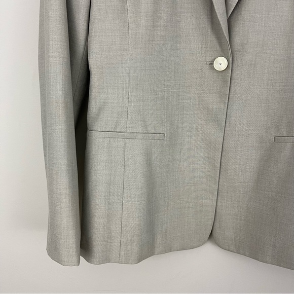 Elie Tahari Single Button Light Women's Career Blazer - Picture 3 of 8